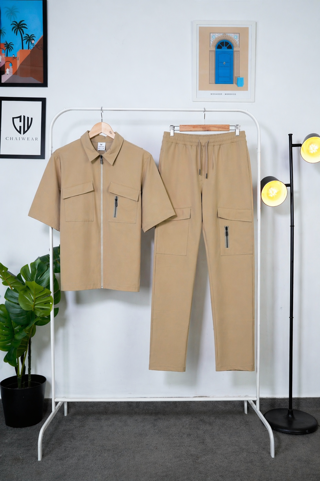 Pantalon et chemise Cargo en Nylon de haute qualité 240 GSM