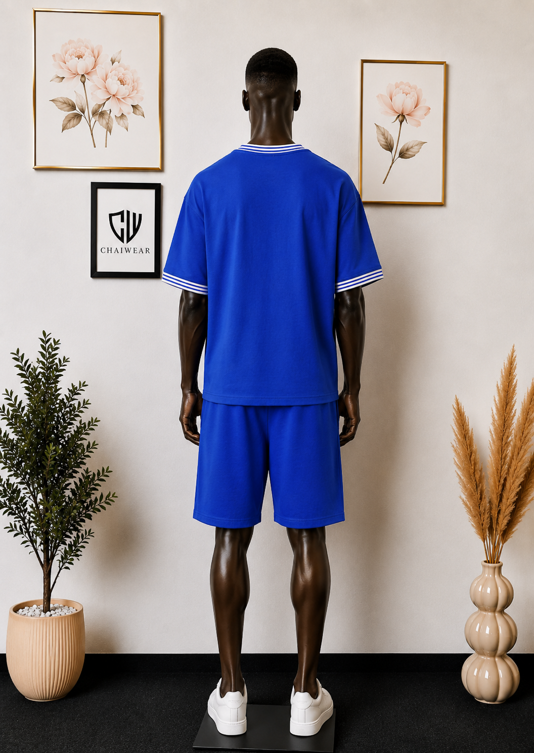 Short et T-shirt Dreams Chasers en coton lourd 320 GSM